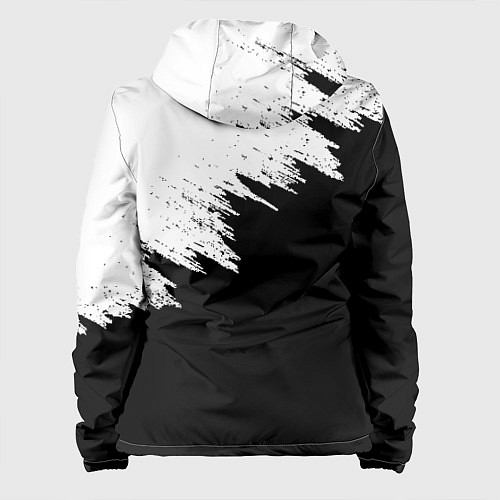 Женская куртка ЧЁРНЫЙ КЛЕВЕР / 3D-Белый – фото 2