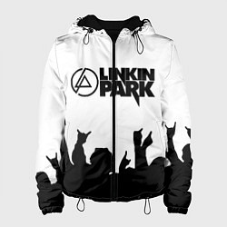 Куртка с капюшоном женская LINKIN PARK, цвет: 3D-черный