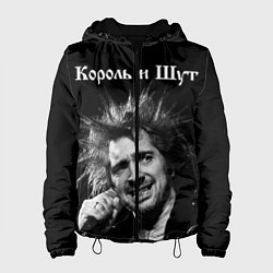 Куртка с капюшоном женская Король и Шут, цвет: 3D-черный