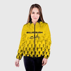 Куртка с капюшоном женская Billie Eilish: Yellow Autograph, цвет: 3D-черный — фото 2