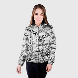 Куртка с капюшоном женская BILLIE EILISH: Where Do We Go, цвет: 3D-черный — фото 2