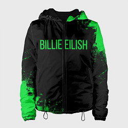 Куртка с капюшоном женская Billie Eilish, цвет: 3D-черный