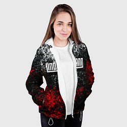 Куртка с капюшоном женская LINDEMANN: Colour Splash, цвет: 3D-белый — фото 2