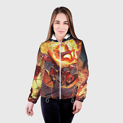 Куртка с капюшоном женская League Of Legends Амуму, цвет: 3D-белый — фото 2
