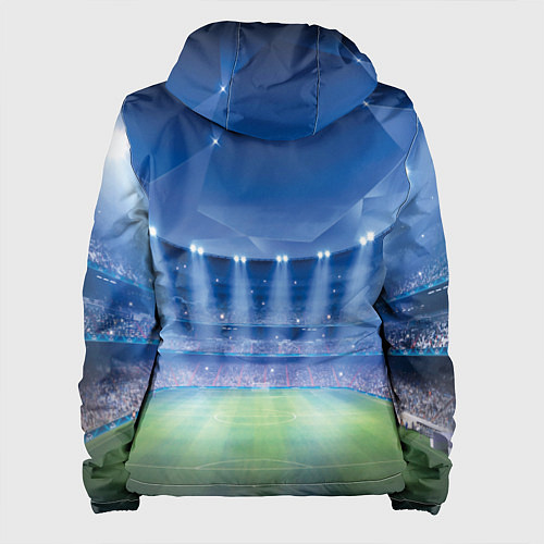 Женская куртка FC Barcelona / 3D-Белый – фото 2