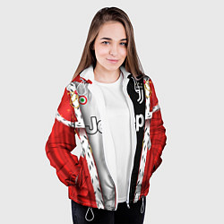 Куртка с капюшоном женская King Juventus, цвет: 3D-белый — фото 2