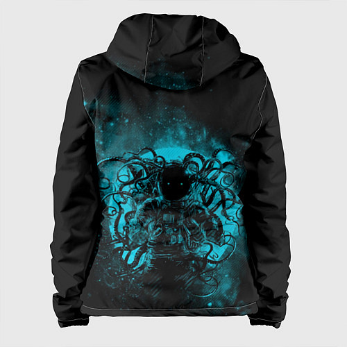 Женская куртка Terror from deep space / 3D-Белый – фото 2