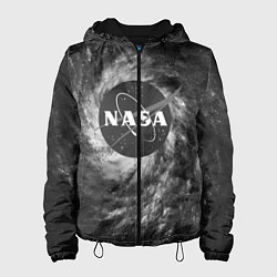 Куртка с капюшоном женская NASA, цвет: 3D-черный