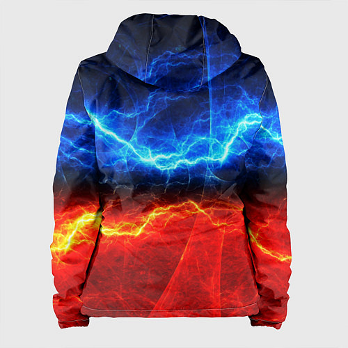 Женская куртка Лёд и огонь / 3D-Белый – фото 2