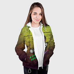 Куртка с капюшоном женская Дима Билан, цвет: 3D-белый — фото 2