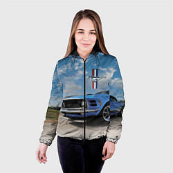 Куртка с капюшоном женская Mustang, цвет: 3D-черный — фото 2