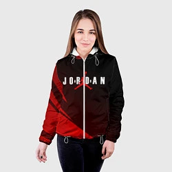 Куртка с капюшоном женская MICHAEL JORDAN, цвет: 3D-белый — фото 2