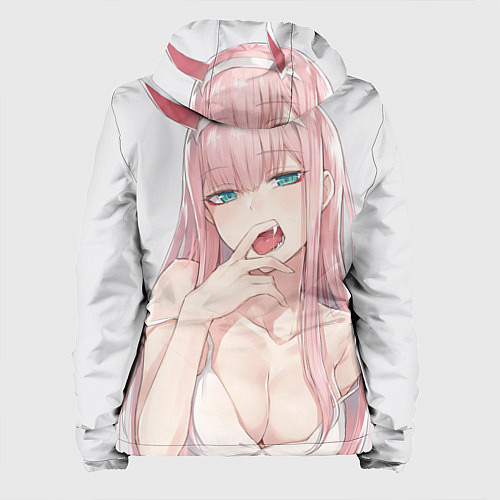 Женская куртка Ahegao / 3D-Белый – фото 2