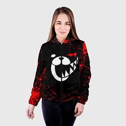 Куртка с капюшоном женская MONOKUMA, цвет: 3D-черный — фото 2