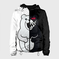 Куртка с капюшоном женская MONOKUMA, цвет: 3D-черный
