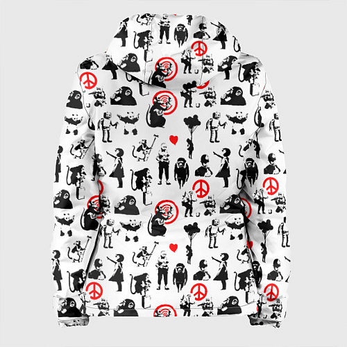 Женская куртка Banksy / 3D-Белый – фото 2