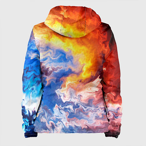 Женская куртка Краски / 3D-Черный – фото 2