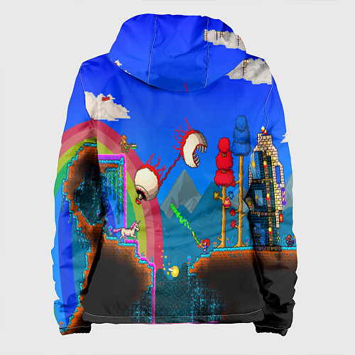 Женская куртка TERRARIA GAME / 3D-Белый – фото 2