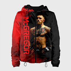 Куртка с капюшоном женская Конор МакГрегор, цвет: 3D-черный