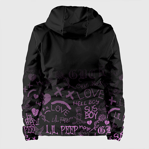 Женская куртка LIL PEEP / 3D-Белый – фото 2