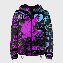 Куртка с капюшоном женская LIL PEEP, цвет: 3D-черный