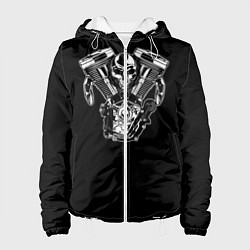 Женская куртка Движковый череп