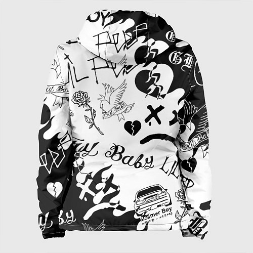 Женская куртка LIL PEEP / 3D-Белый – фото 2