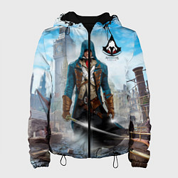 Куртка с капюшоном женская Assasin's creed, цвет: 3D-черный