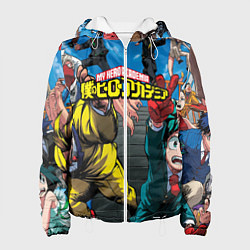 Женская куртка My Hero Academia все герои