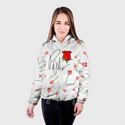 Куртка с капюшоном женская Payton Moormeier: White Style, цвет: 3D-белый — фото 2
