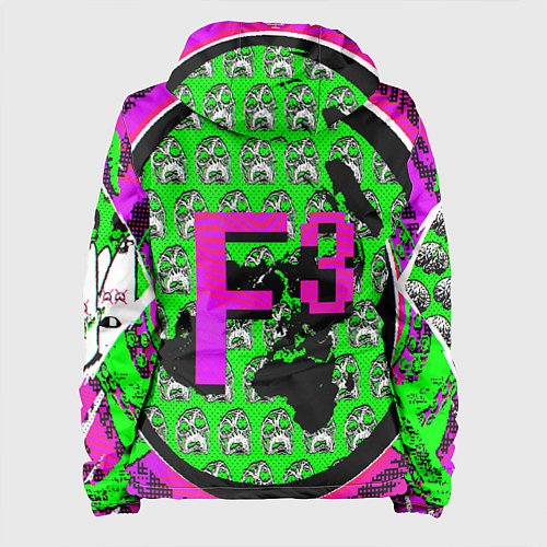 Женская куртка WATCH DOGS HACKER / 3D-Белый – фото 2