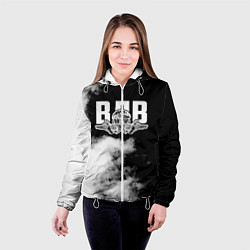 Куртка с капюшоном женская ВДВ, цвет: 3D-белый — фото 2