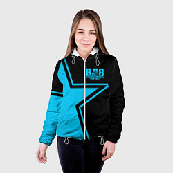 Куртка с капюшоном женская ВДВ, цвет: 3D-белый — фото 2