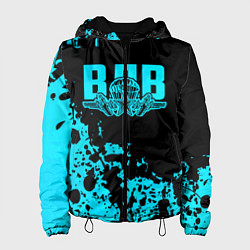 Куртка с капюшоном женская ВДВ, цвет: 3D-черный