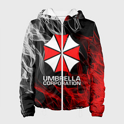 Куртка с капюшоном женская UMBRELLA CORP, цвет: 3D-белый