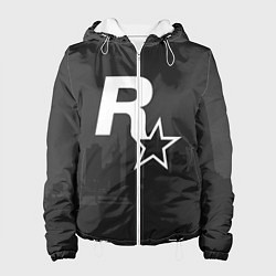 Куртка с капюшоном женская ROCKSTAR, цвет: 3D-белый