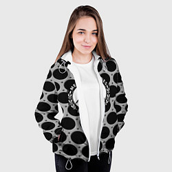 Куртка с капюшоном женская MERCEDES-BENZ, цвет: 3D-белый — фото 2