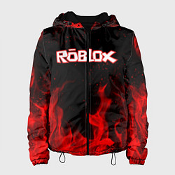 Куртка с капюшоном женская ROBLOX, цвет: 3D-черный