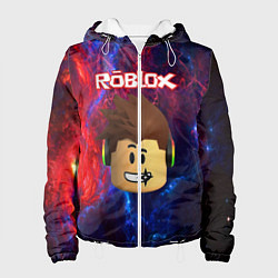 Куртка с капюшоном женская ROBLOX, цвет: 3D-белый