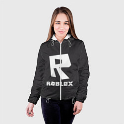Куртка с капюшоном женская Roblox, цвет: 3D-белый — фото 2