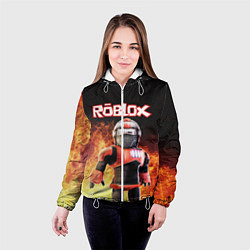 Куртка с капюшоном женская ROBLOX, цвет: 3D-белый — фото 2