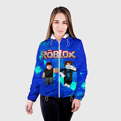 Куртка с капюшоном женская ROBLOX, цвет: 3D-белый — фото 2