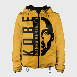 Куртка с капюшоном женская Kobe Mamba mentality, цвет: 3D-черный