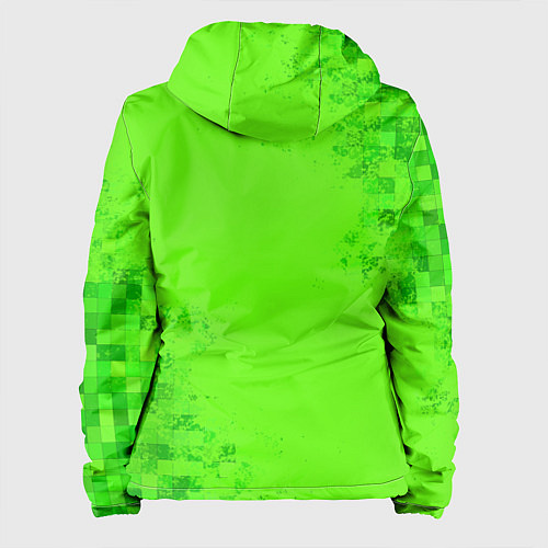 Женская куртка MINECRAFT / 3D-Черный – фото 2