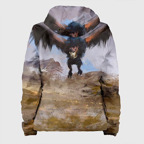 Женская куртка ВЕДЬМАК / 3D-Белый – фото 2