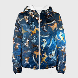 Женская куртка Космические коты