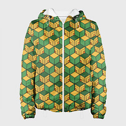 Куртка с капюшоном женская ГИЮ ТОБИОКА, цвет: 3D-белый