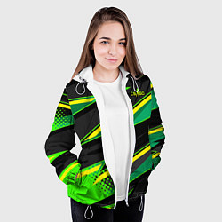 Куртка с капюшоном женская Counter-Strike, цвет: 3D-белый — фото 2