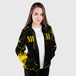 Куртка с капюшоном женская NIRVANA, цвет: 3D-черный — фото 2