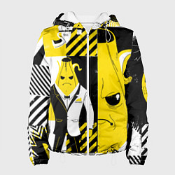 Куртка с капюшоном женская Agent Peely Агент Пили, цвет: 3D-белый